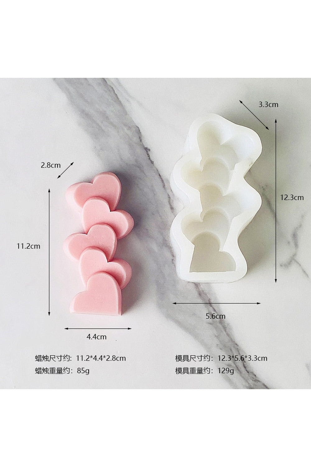 Lisslune | inspired candle shape set