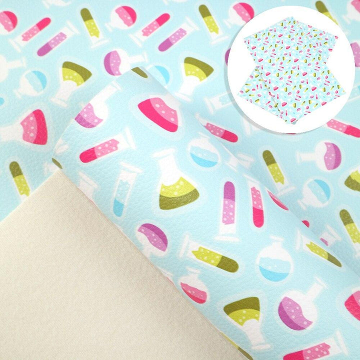 Lisslune | Lychee Delight Synthetic Leather Craft Sheets - Your Ultimate Creative Ally