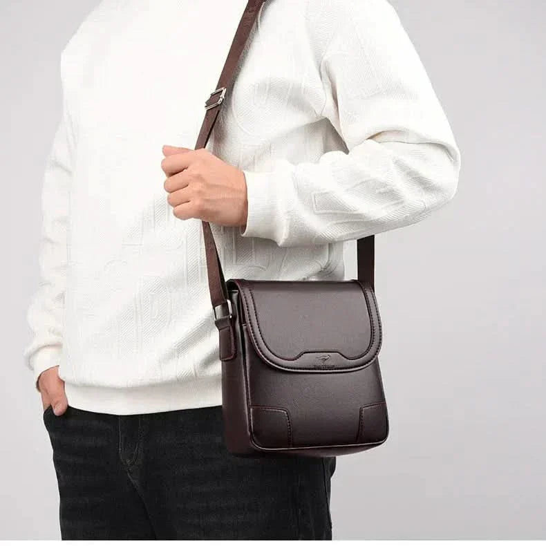Lisslune | Gustavo Men’s Messenger Bag Elegant Stylish Work Travel