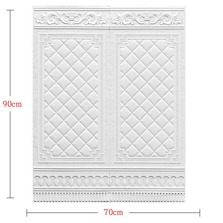 Lisslune | 3D Self-Adhesive Antique Accent Wall Sticker