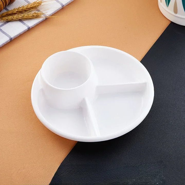 Lisslune | Portion Control Plate Divided Meal Planner Plate