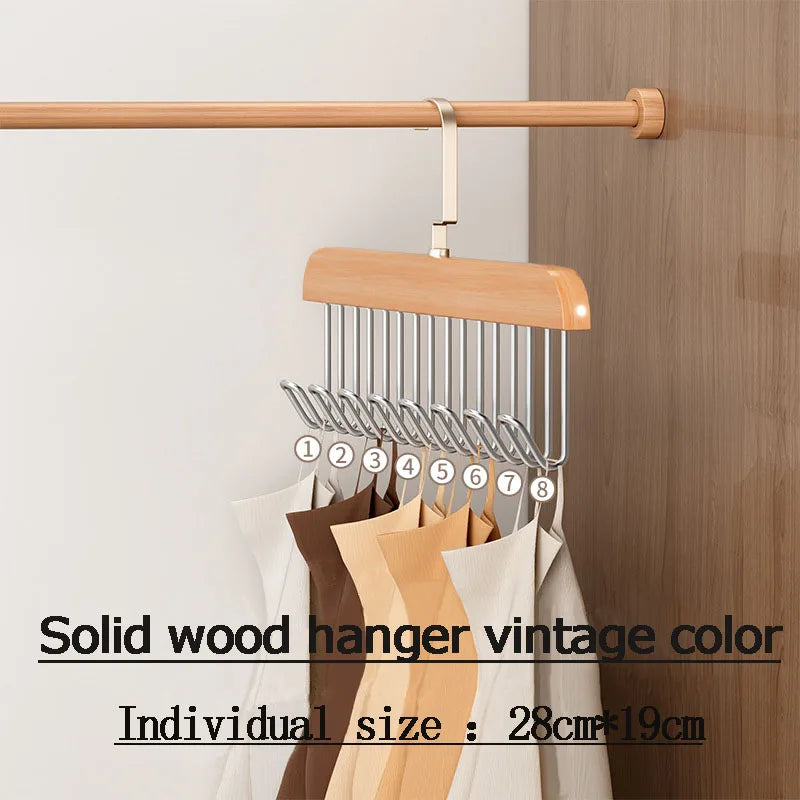 Lisslune | Multi-Hook Space Saver Clothes Organizer Rack