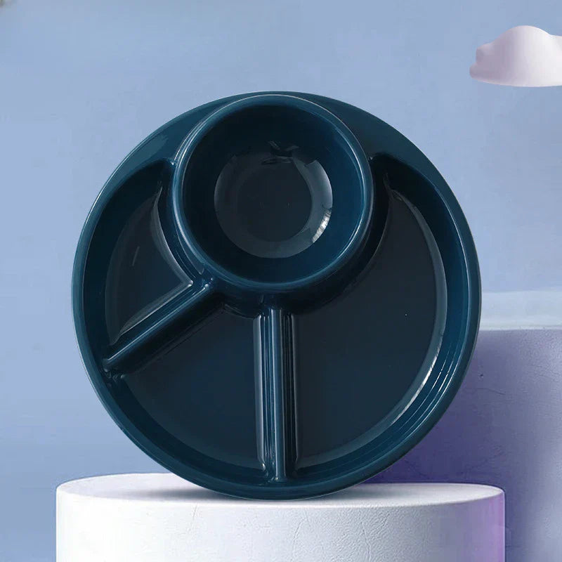 Lisslune | Portion Control Plate Divided Meal Planner Plate