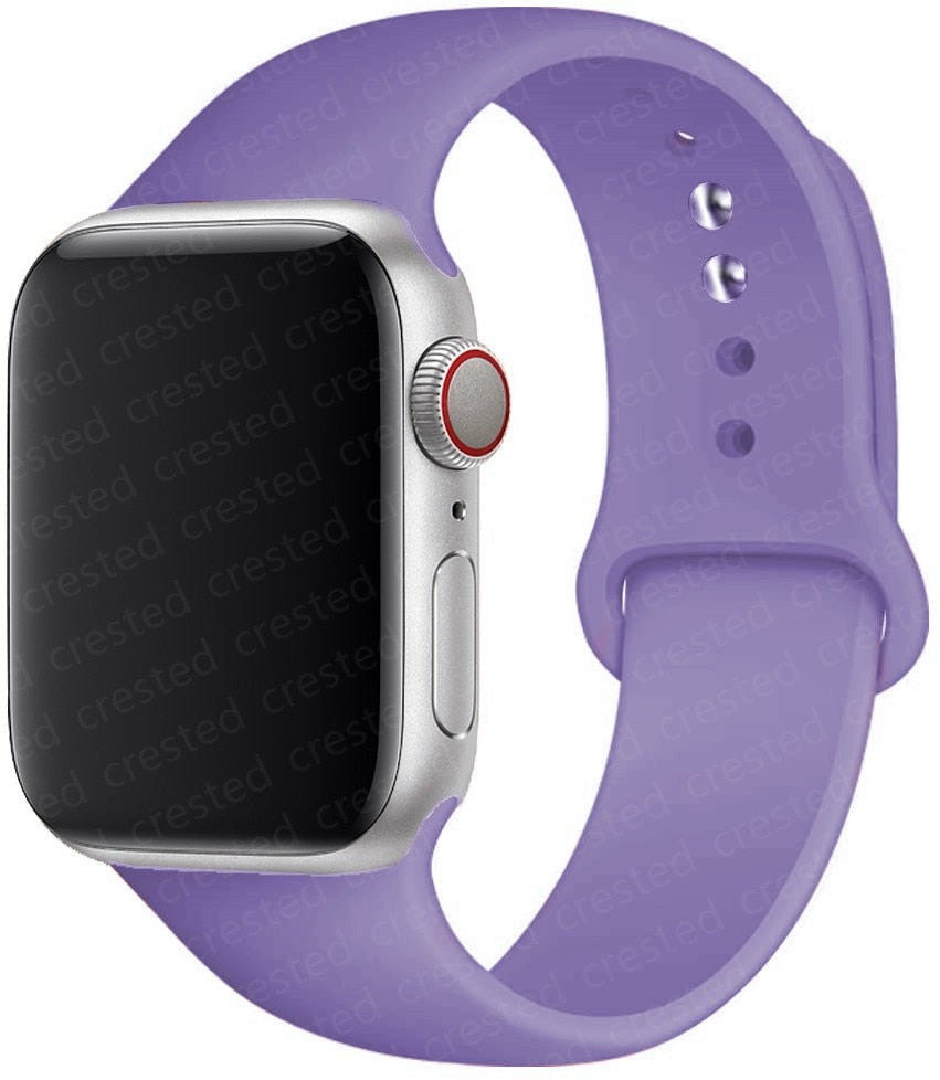 Lisslune | Silicone strap for Apple Watch Series 7/SE/3/4/5/6/8/Ultra