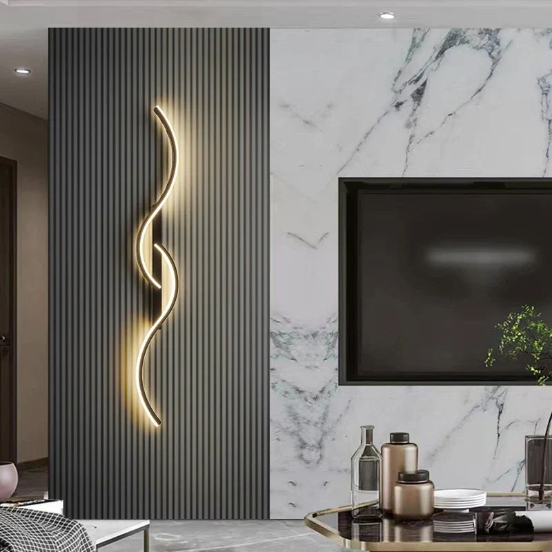 Lisslune | Luminara Minimalistic LED Wall Light for Warm Atmosphere