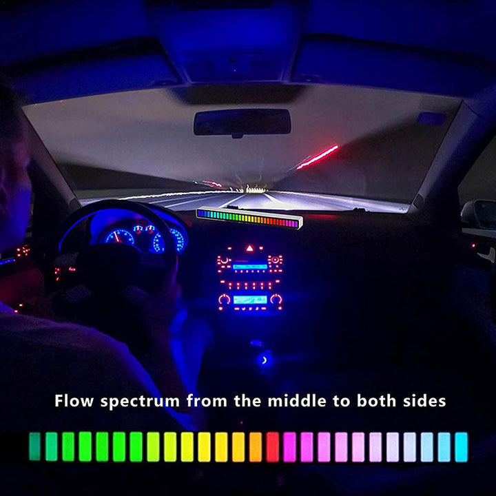 Lisslune | Sound Activated Light Bars LED - Enhance Ambient Room Lighting with Sound Sensitivity