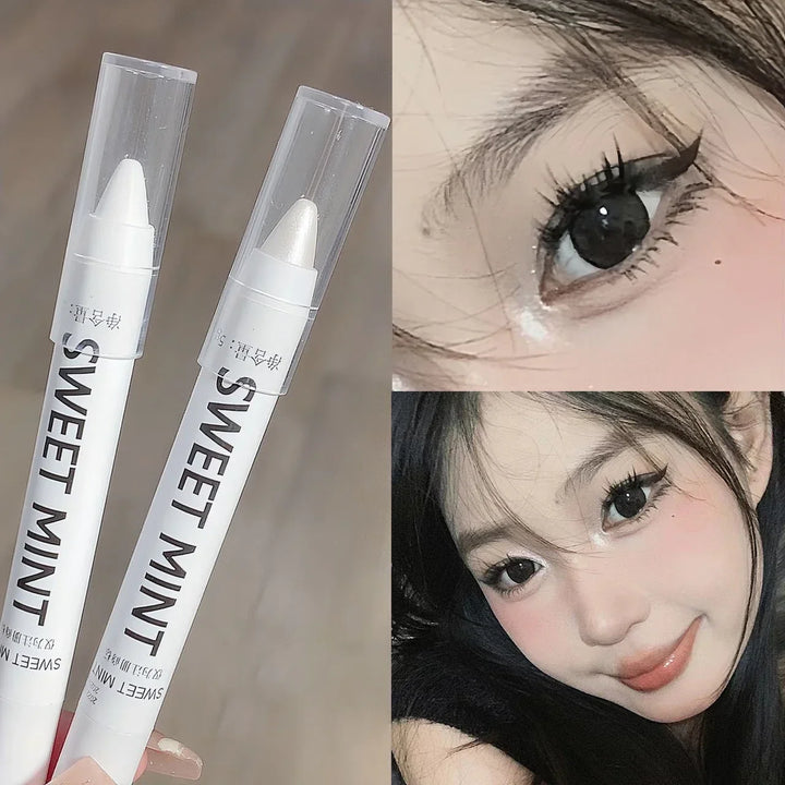 Rynx | Shimmer Matte Glitter Eyeshadow Eyeliner Pencil Lying Silk Spider Waterproof Long-lasting Brightening Eye Highlighter Women Eye Makeup