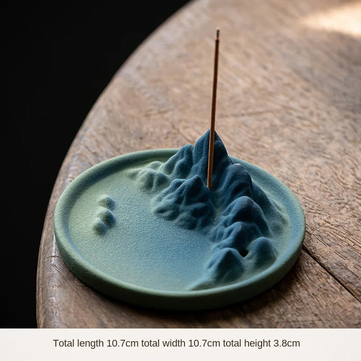 Lisslune | Mistic Mountain Ceramic Waterfall Incense Burner