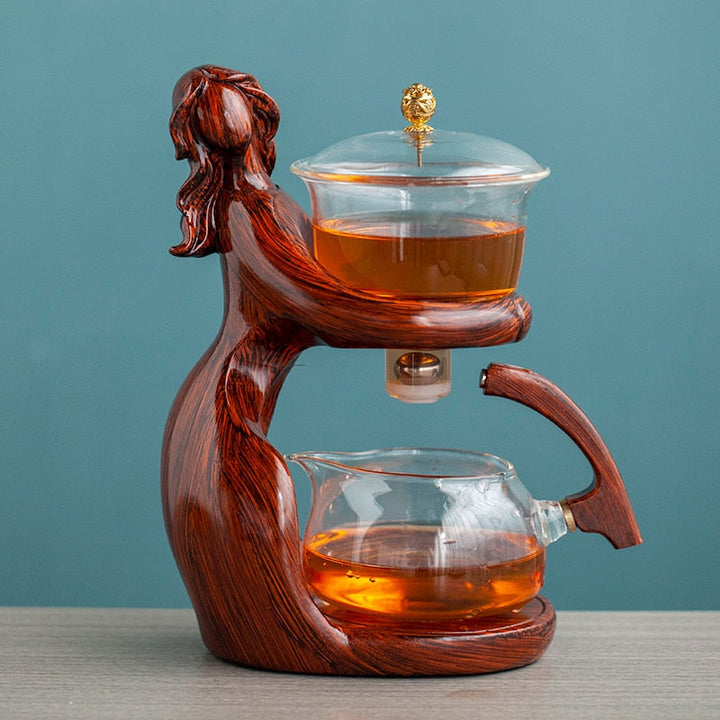Lisslune | Dreamy Mermaid Wooden Teapot