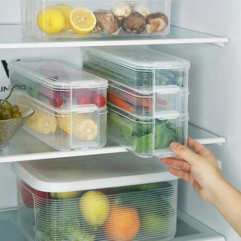 Lisslune | Three-tier egg and food storage box - Ultimate freshness keeper for your kitchen