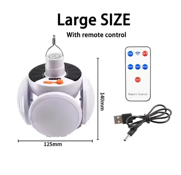 Lisslune | Practical Solar Outdoor and Camping Lamp