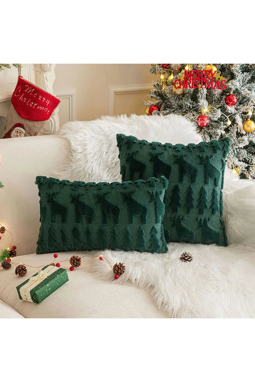 Lisslune | Plush decorative cushion cover