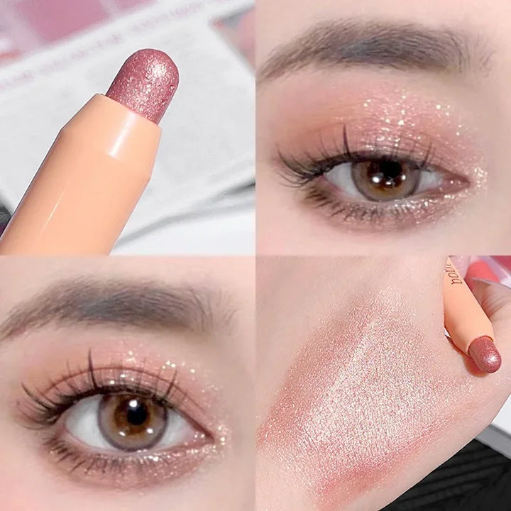 Rynx | Pearl Eyeshadow Stick Pencil Glitter Eyeshadow Waterproof Shimmer Silkworm Liner Pencil High Gloss Cosmetics Beauty Makeup