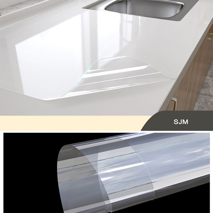 Lisslune | ProtectEase Self-adhesive protective film | Decorative film & surface protection | Waterproof & washable | DIY film for furniture & walls