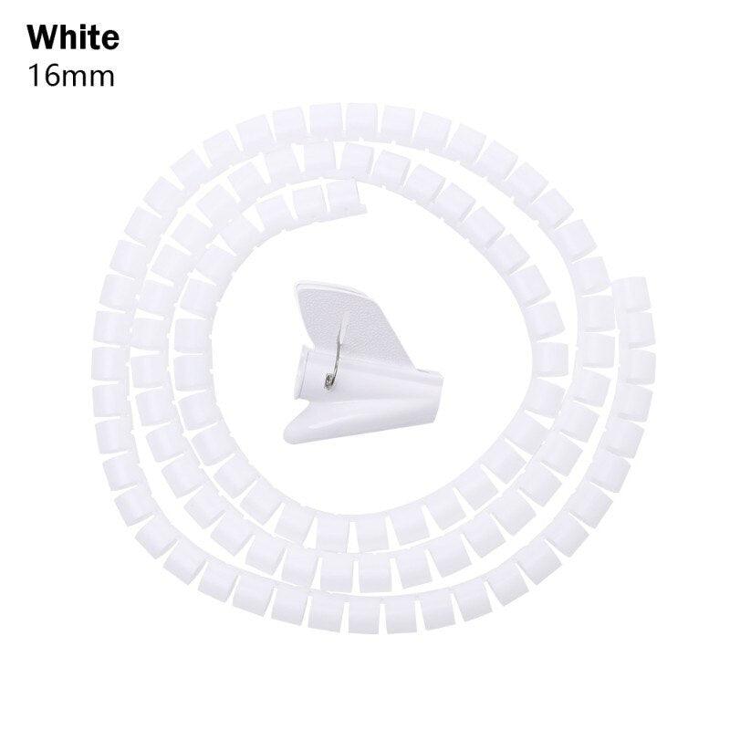 Lisslune | Cable Management Spiral Organizer for a tidy workplace