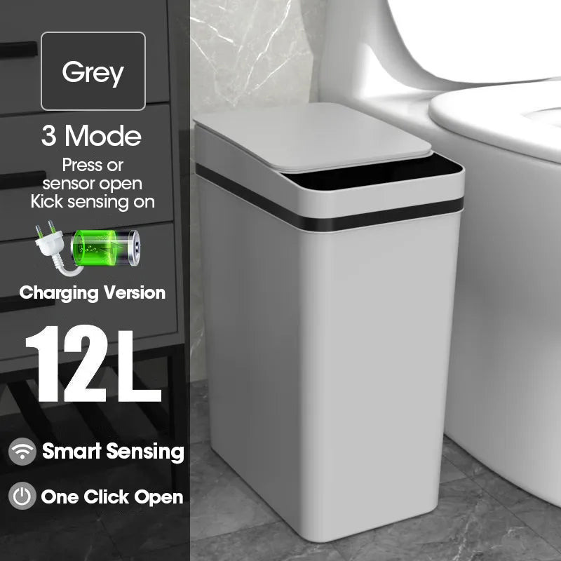 Lisslune | Waterproof Smart Wave Sensor Automatic Trash Can