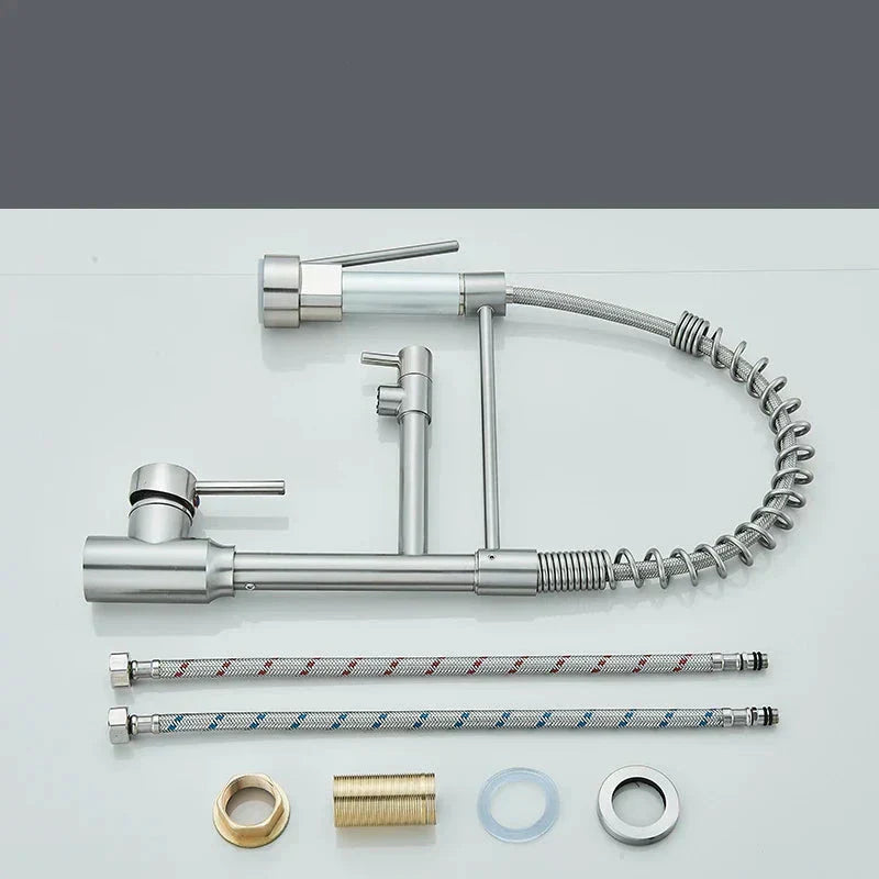 Lisslune | NickelPivot - 360° Rotating Kitchen Tap