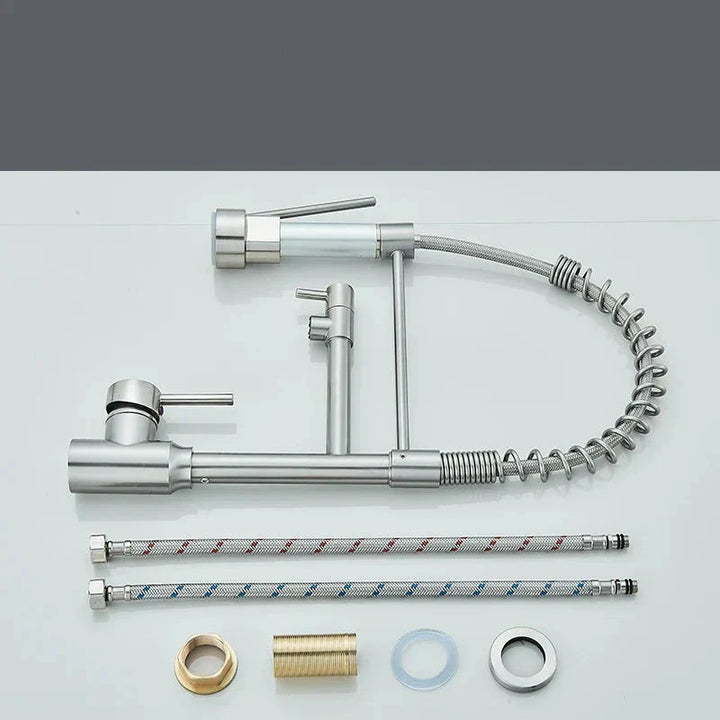 Lisslune | NickelPivot - 360° Rotating Kitchen Tap