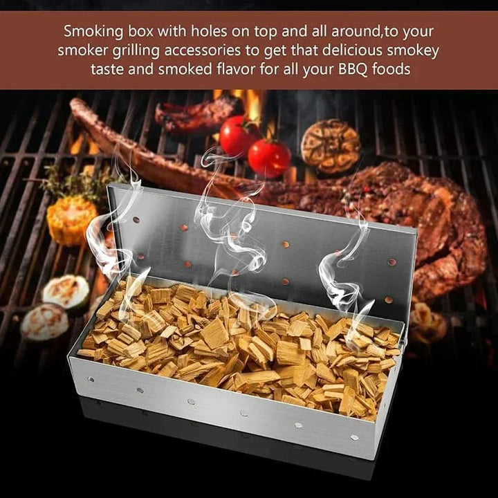 Lisslune | GrillEdge Smoker Box – Intense Smoke Aroma for every BBQ