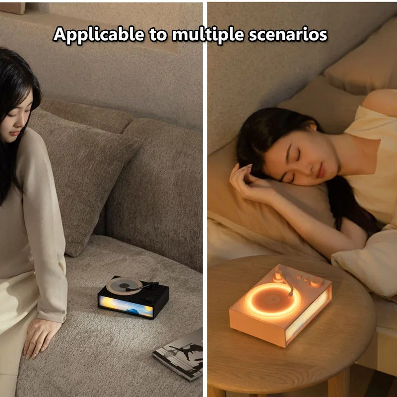 Lisslune | Vintage Design & LED Mood Lighting Wireless Aromatherapy Speaker