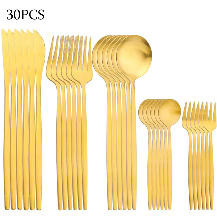 Lisslune | RefinedTable | 30-piece cutlery set