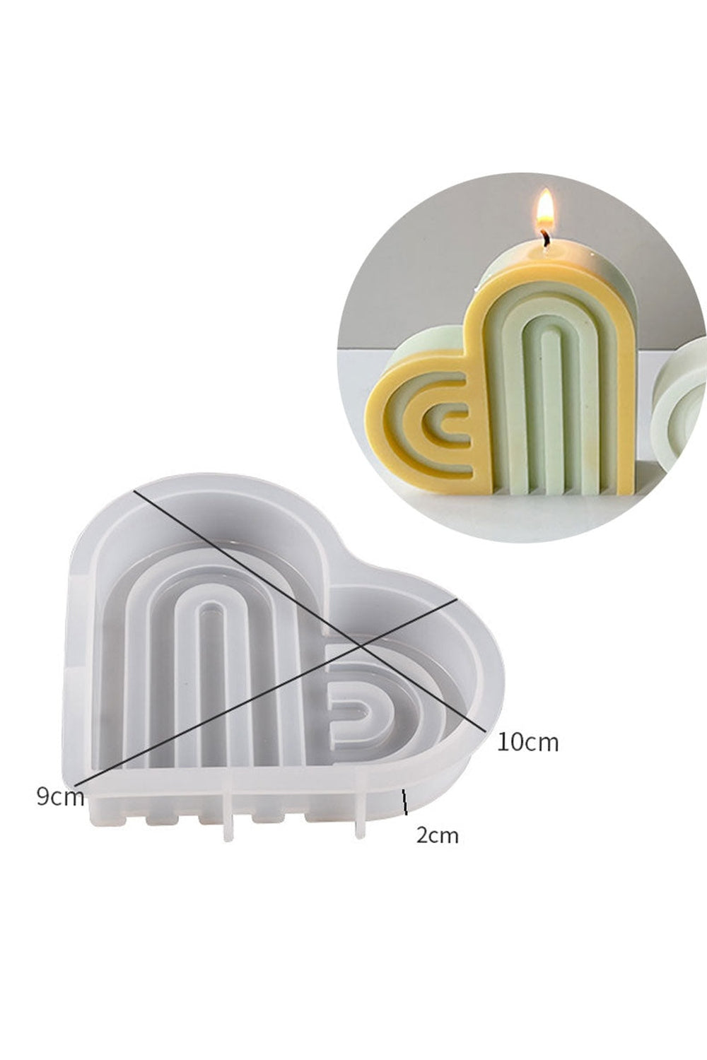 Lisslune | candle making mold