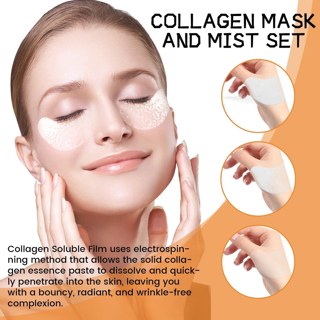 Lisslune | 10 pieces collagen film mask