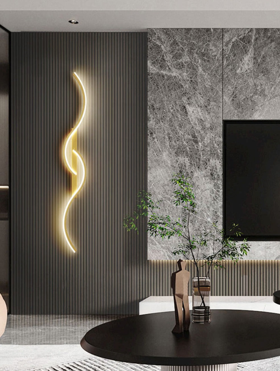 Lisslune | GlowCraft – Contemporary LED Wall Light with Artistic Design