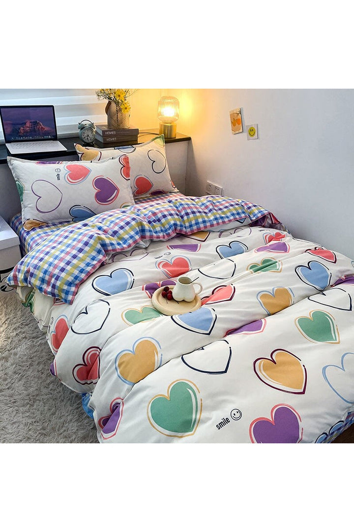 Lisslune | Checkered bedding collection