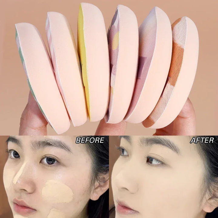 Rynx | Thick soft air cushion cosmetic sponge usable dry wet powder sponge face concealer blush foundation hide pores beauty cosmetics tools