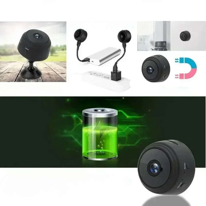 Lisslune | A9 Mini Wi-Fi Surveillance Camera
