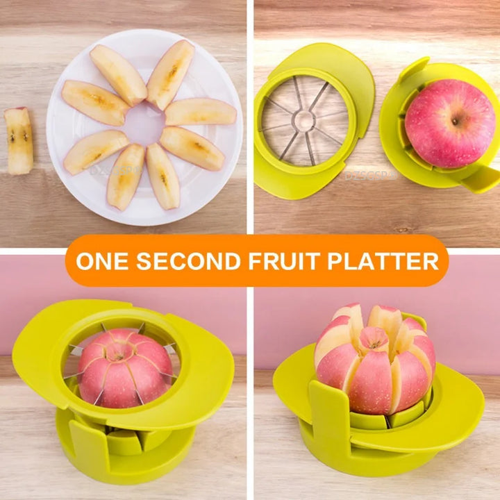 Lisslune | 3in1 Fruit Vegetable Trio Slicer Kit