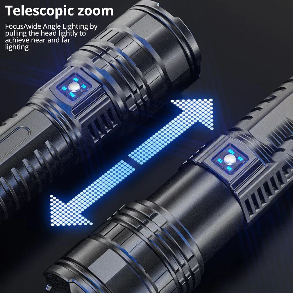 Lisslune | Rechargeable 10000 Lumen LED Torch 1+1 FREE – Striker
