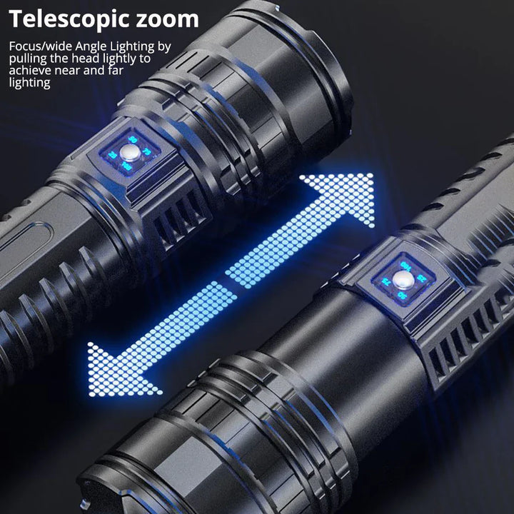 Lisslune | Rechargeable 10000 Lumen LED Torch 1+1 FREE – Striker