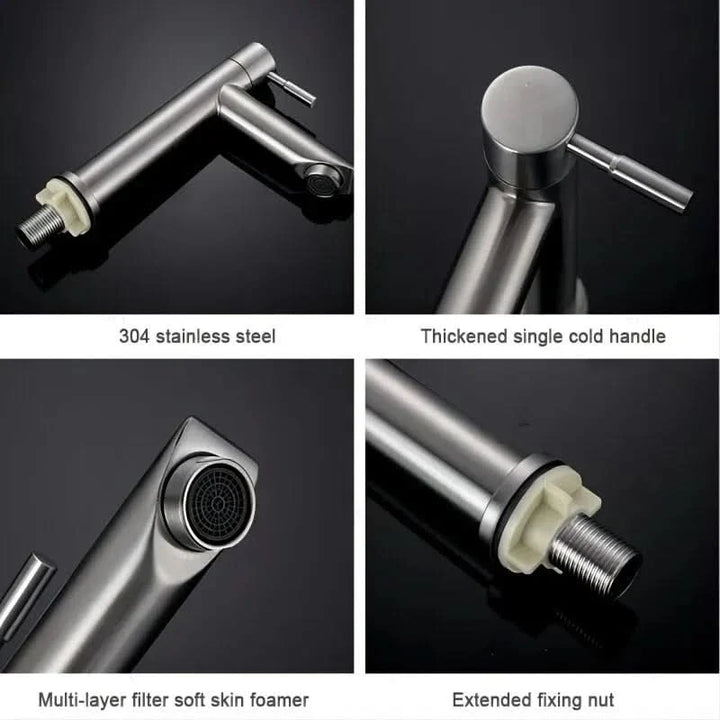 Lisslune | ECOFLO - Modern Single Handle Bathroom Faucet
