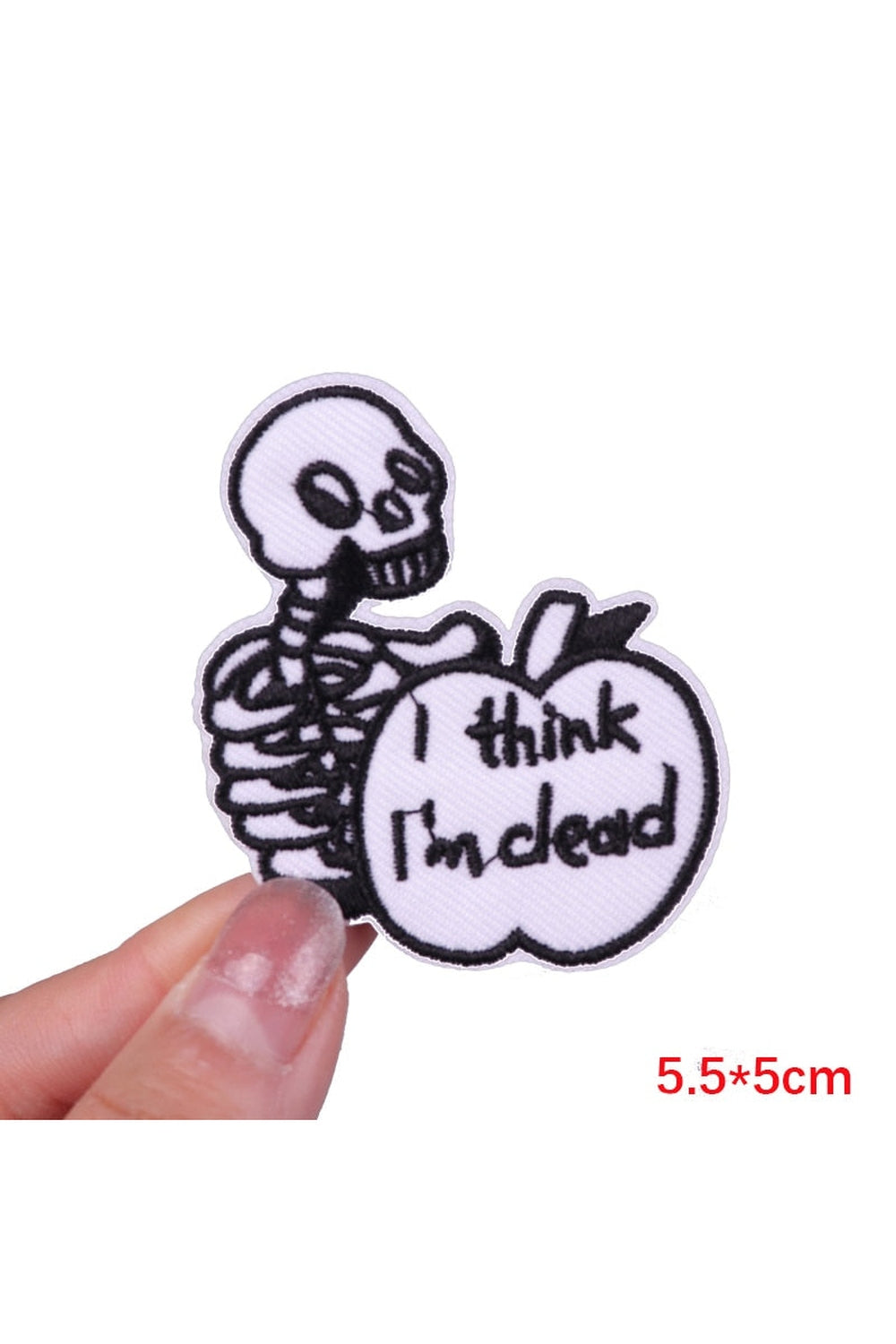 Lisslune | Ghost Style Embroidered Patch