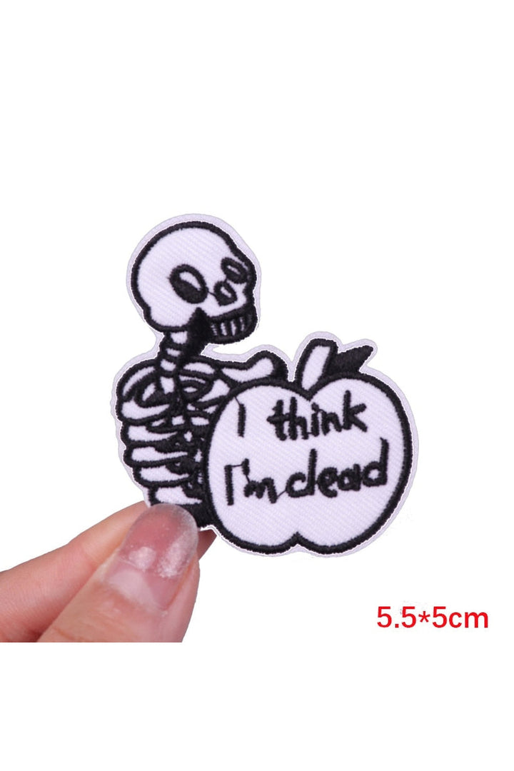 Lisslune | Ghost Style Embroidered Patch