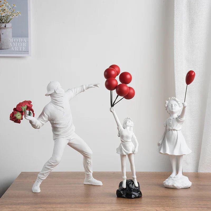 Lisslune | Banksy inspired sculpture collection