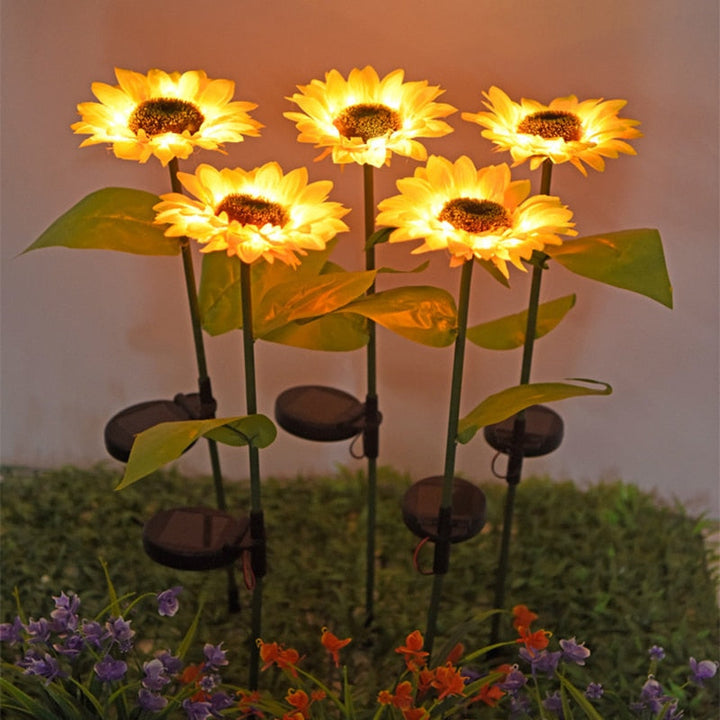 Lisslune | Sunflower Waterproof Solar Led Garden Lights