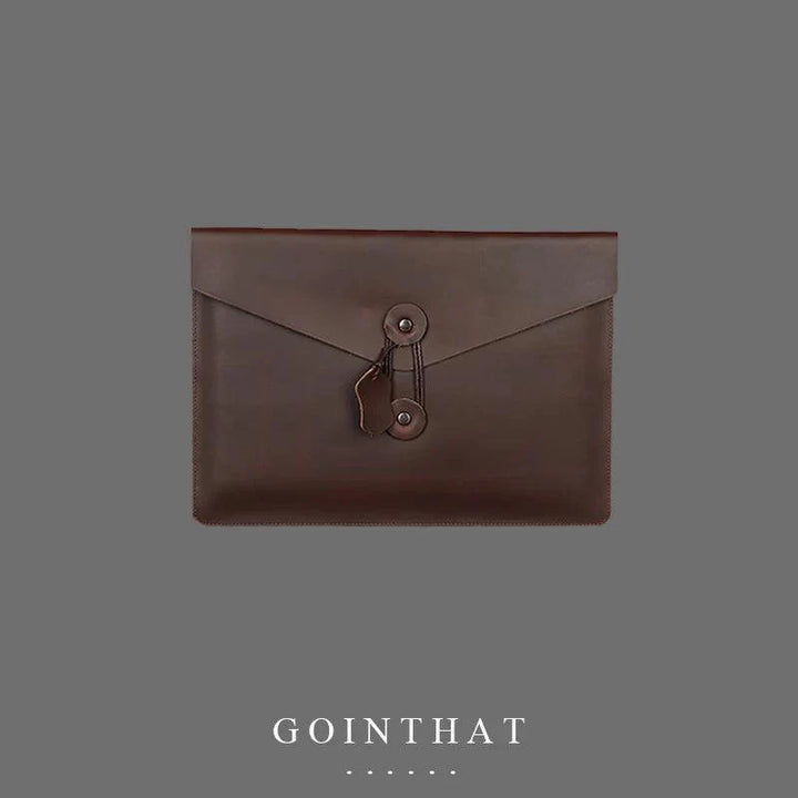 Lisslune | Elegant Leather Laptop Case for the Modern Working Woman