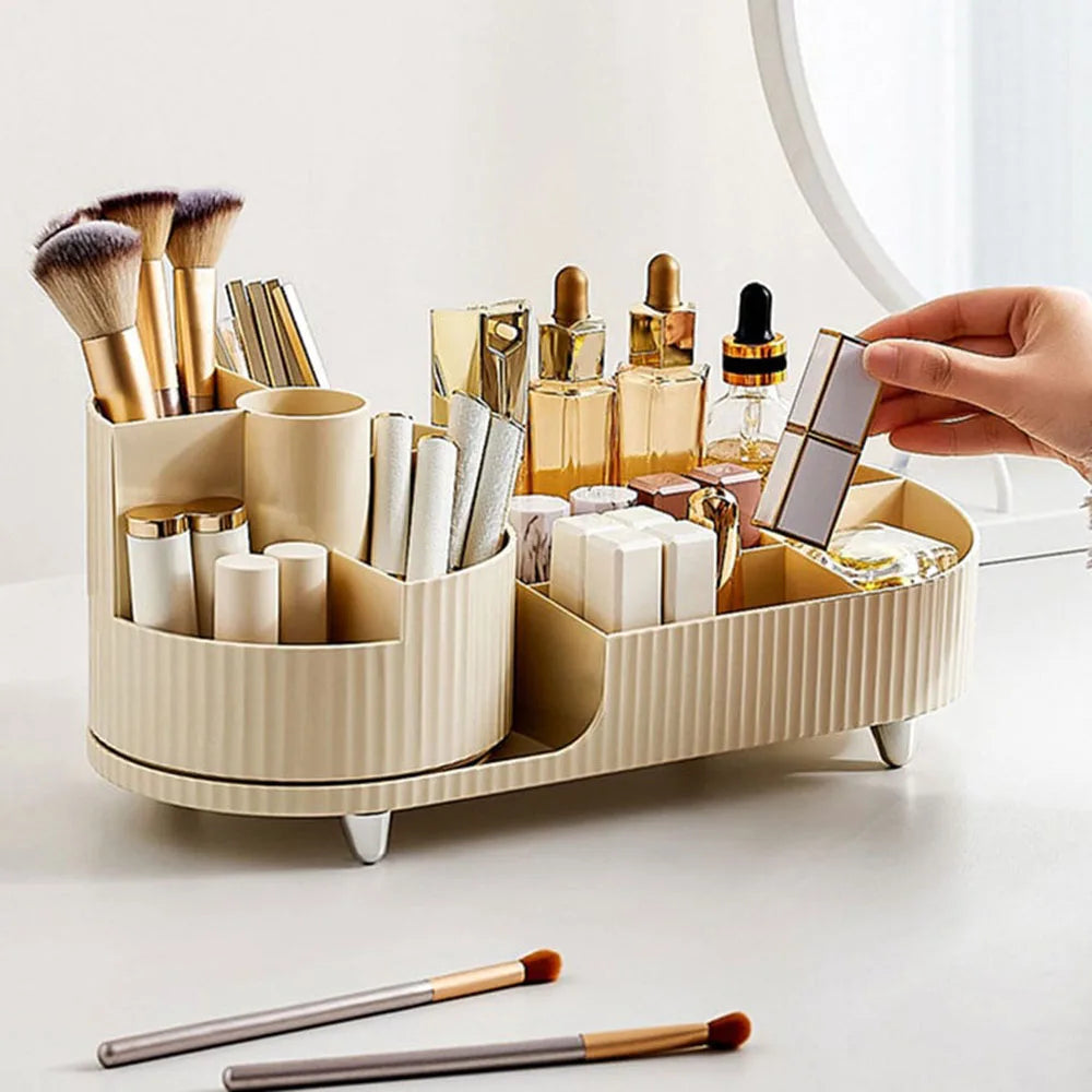 Lisslune | Eleganza – Luxury Beauty Organizer with Slim Rotating Design