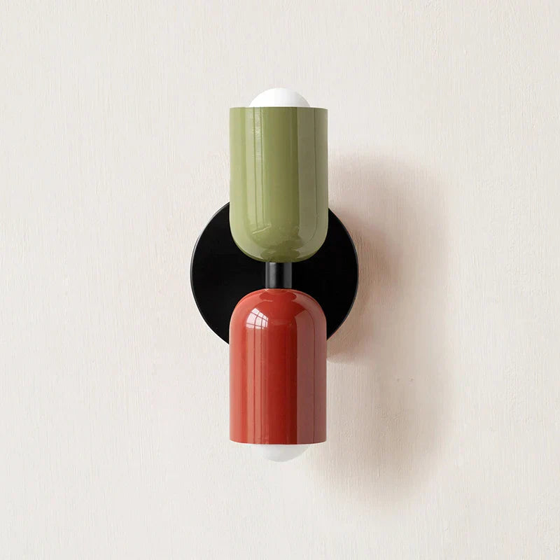Lisslune | Double Head Wall Lamp Black Base