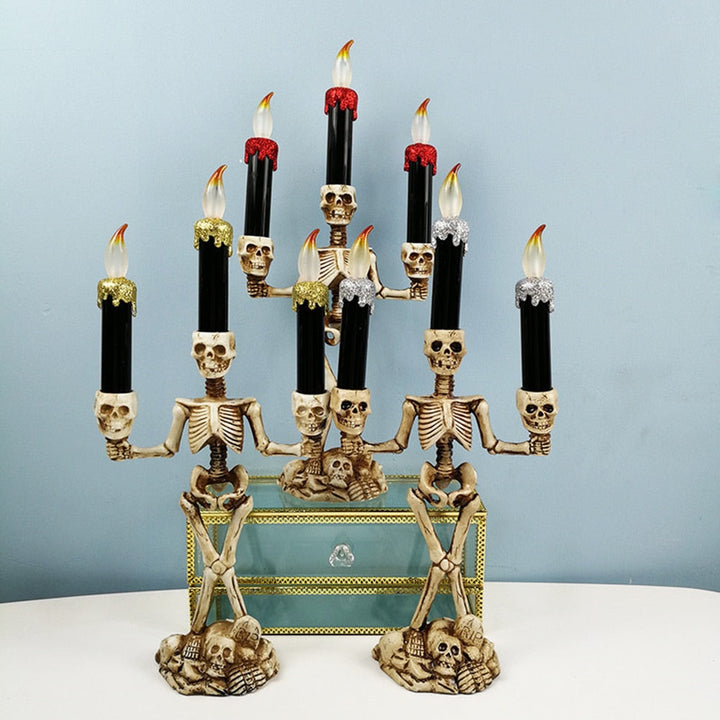 Lisslune | Scary Skeleton Halloween Candle Lights