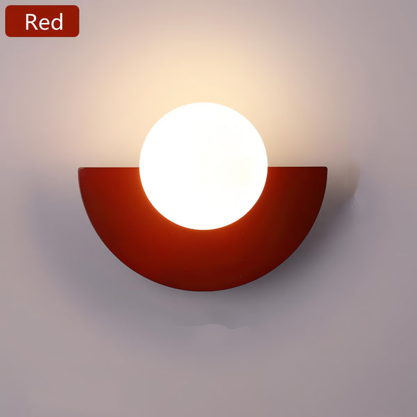 Lisslune | Everest - Nordic Semi-Round Wall Lamp