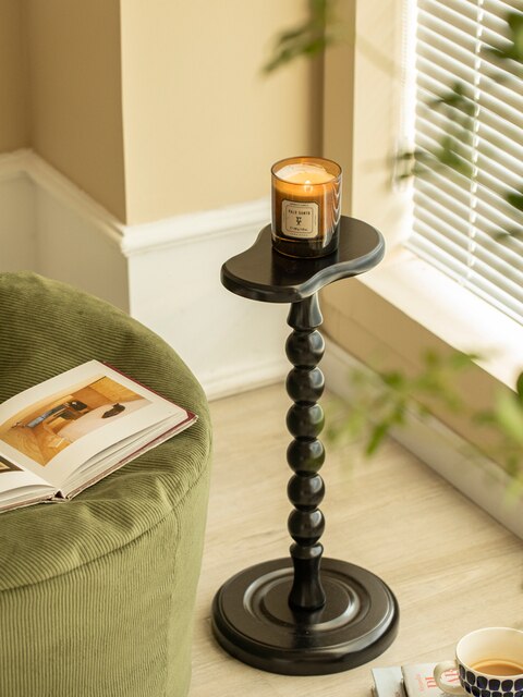Lisslune | Medieval Time Solid Wood Mini Coffee Table