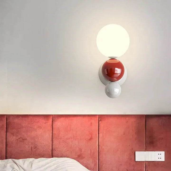 Lisslune | BubbleGlow – Modern spherical wall light