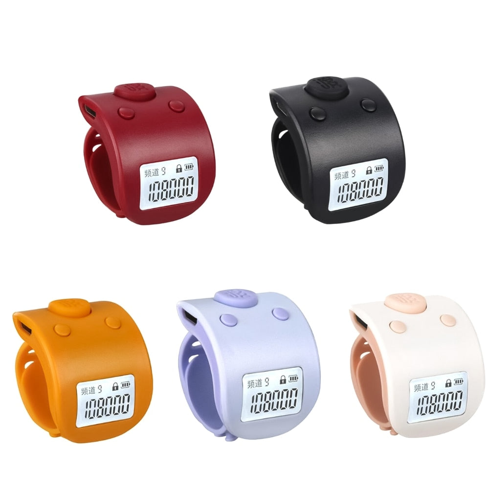 Lisslune | Mini Finger Digital Rechargeable Tally Counter