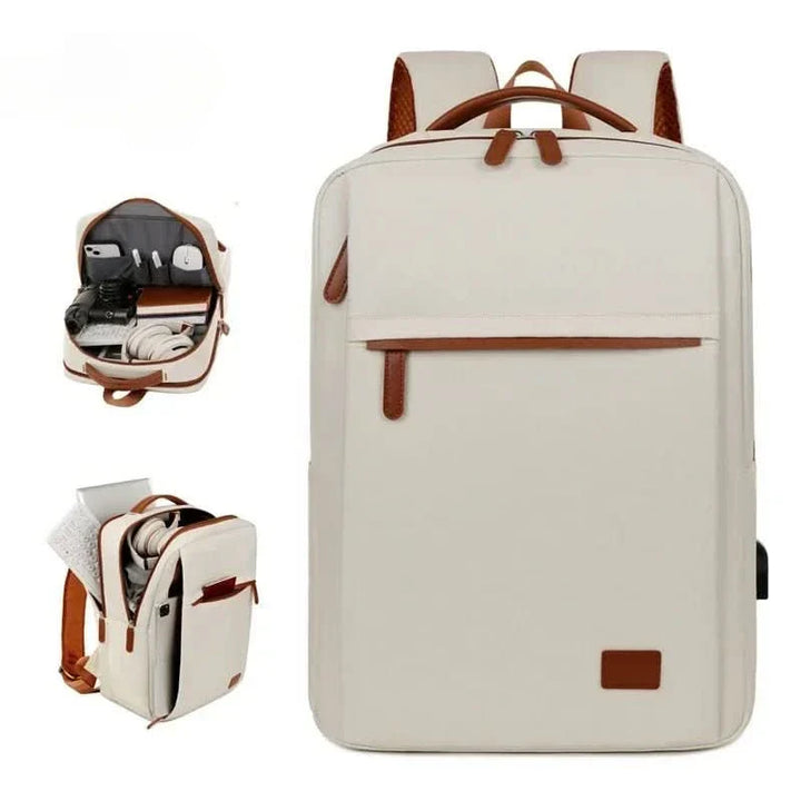 Lisslune | Multifunctional travel backpack with laptop compartment and USB port