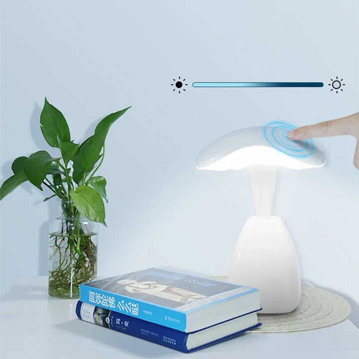 Lisslune | MushAura LED Touch Lamp – Gently glowing sponge light