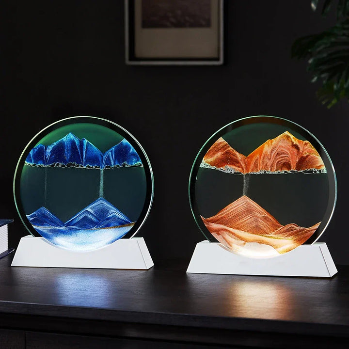 Lisslune | Moving Sand Table Lamp